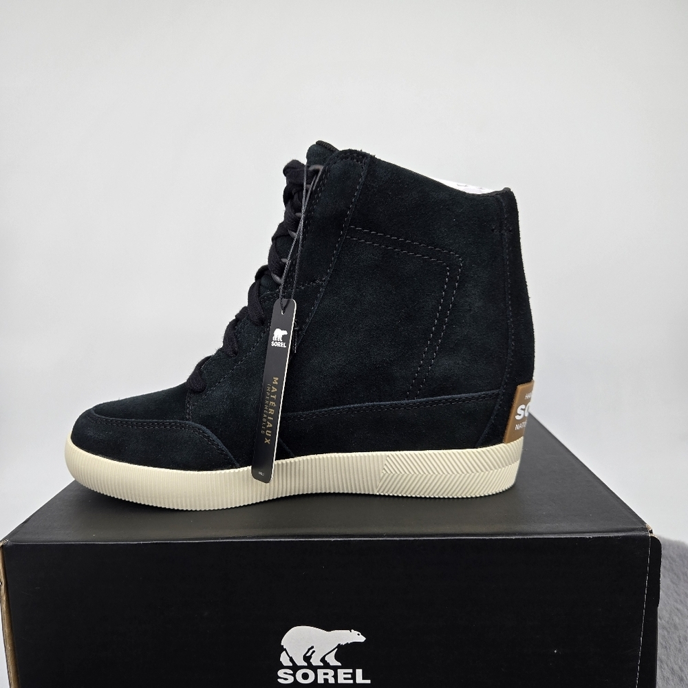 New SOREL Out N About Wedge Sneaker Women's Shoes Size 9.5 - Picture 6 of 8